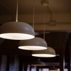 image of overhead lighting