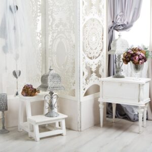 vintage furniture and decor